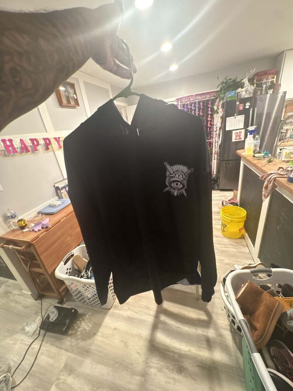 Stay Cold Apparel Think Twice Oversized Hoodie
